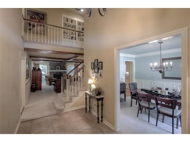 Formal dining room with gorgeous finishings & upda