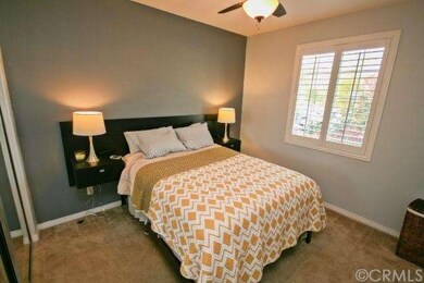 Two front bedrooms with mirrored wardrobe doors, p