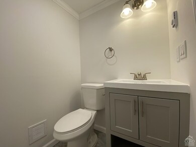 1st floor half bath