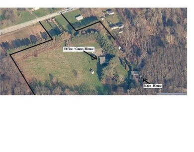 Aerial View. Have lot on road as acess to the rest