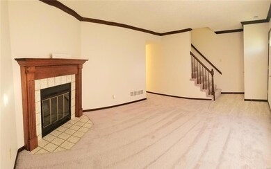 Stairs to upper level