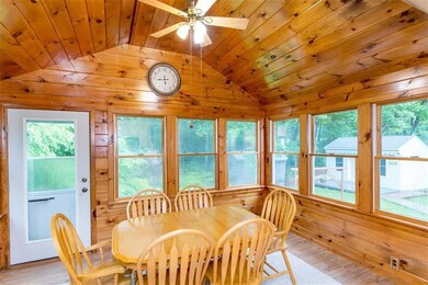 Beautiful and sunny dining room...