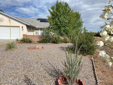 Partial front yard