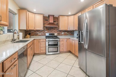 Remodeled kitchen