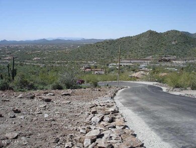 Looking Down The Street To The West