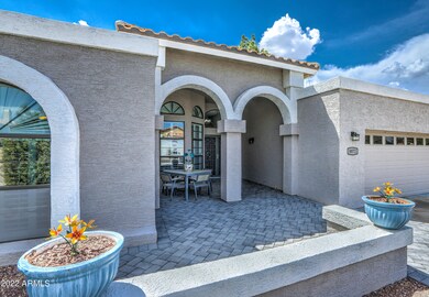 Front Patio with Pavers