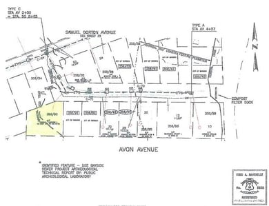 Sewer Map on Avon Ave