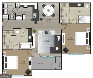 1970 Peachford Rd unit 5111, Dunwoody, GA 30338 - photo 7