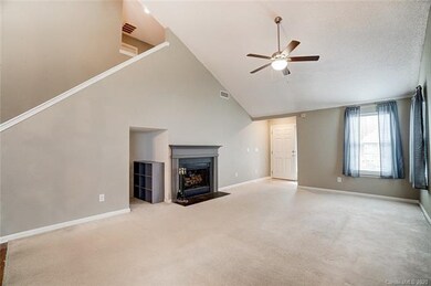 Living Room w/gas logs