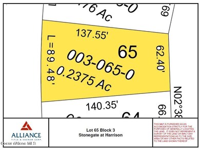 Blk 3 Lot 65 Plat In