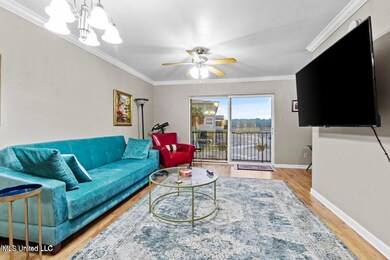 Living Room w/ view of marina