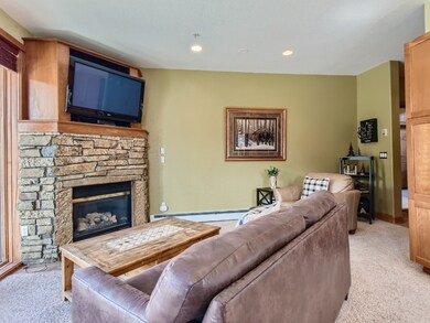 Cozy Living Room with Gas Fireplace