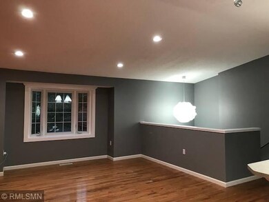 Living Area with Bay Window