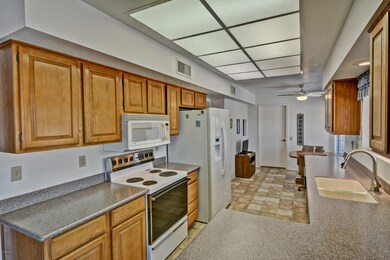 Kitchen with updated counters