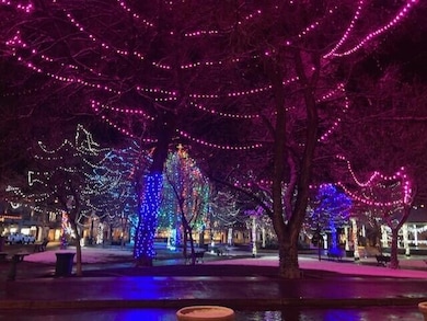 Santa Fe Plaza night