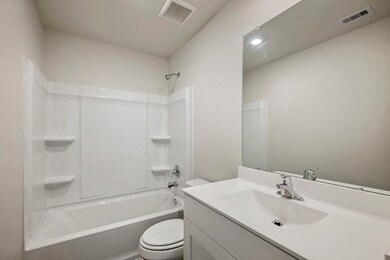 Secondary Bathroom comes with a shower and tub combo