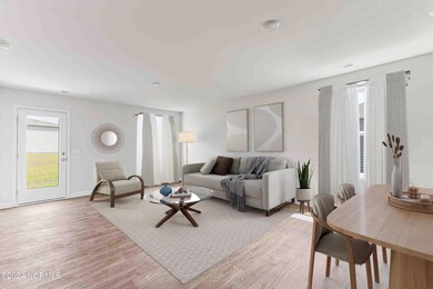 Kitchen Overlooking Living Room