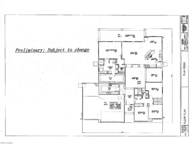 Preliminary Floor Plan