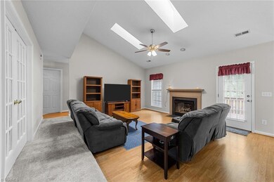 Open Floor Plan with Vaulted Ceilings