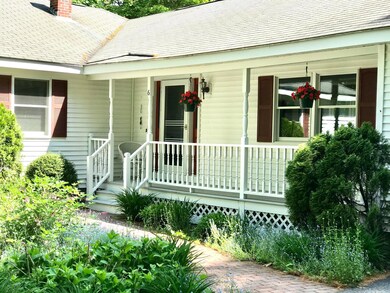 Walkway to front door