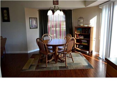 Patio doors and windows allows for plenty of natur