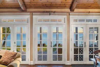 Main house - doors opening to patio