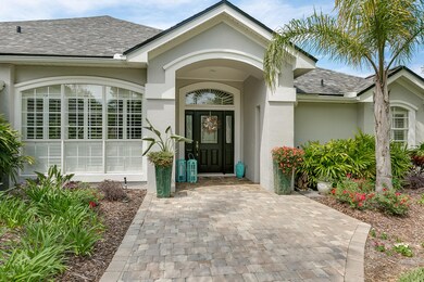 Landscaped Entry