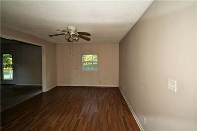 Dining area just off kitchen.