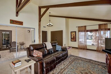 View of front door and center courtyard