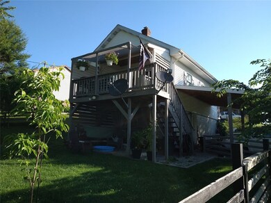 Hillside rear