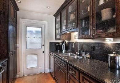 custom built cabinets with glass fronts