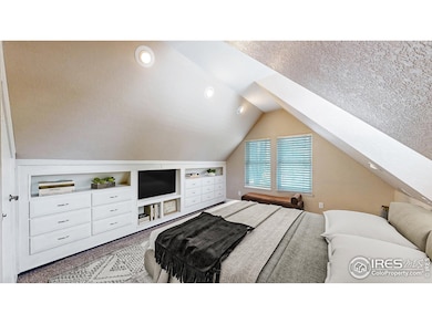 Primary Bedroom with custom built in storage