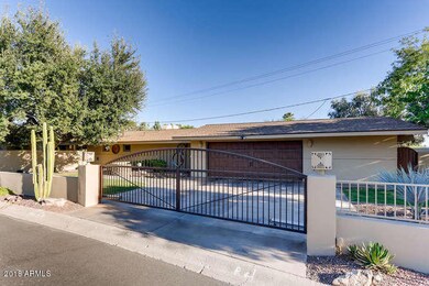 GATED GARAGE ENTRANCE