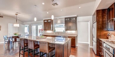 Kitchen with top of line finishes