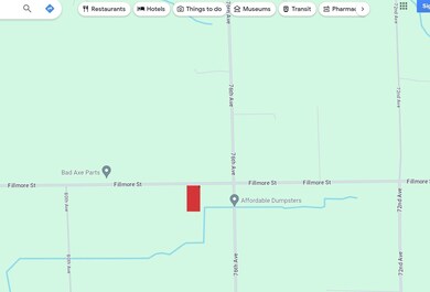 Fillmore Lots Map