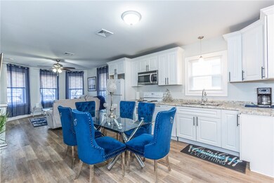 Unit 2 KMitchen/Living/Dining