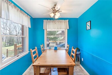 Over sized windows let in lots of natural light in