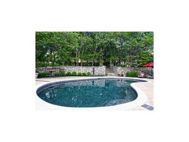 The gunite POOL is open in the parklike backyard!