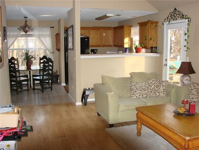 open concept living for great entertaining