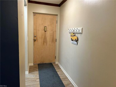 Inside of entry door into condo.