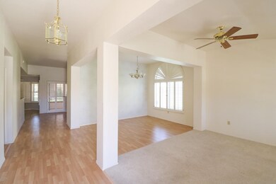 Living room & dining room