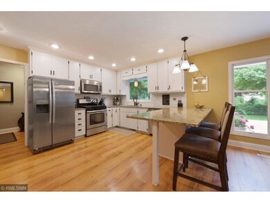 This eat-in kitchen is a WOW!! Stainless appliance