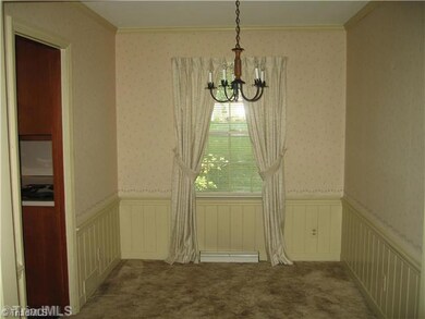 Dining Room. Dining room is right off of kitchen and open to the den.