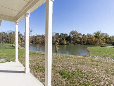 Relaxing view from the covered patio.
