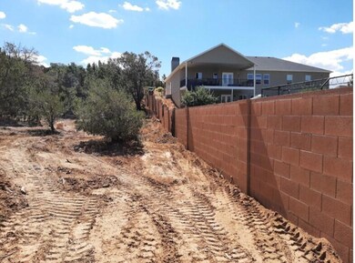 Block wall on west property line
