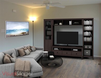 Living Room Virtually Staged