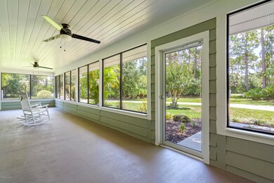 Large front porch