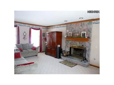 Greatroom with wood or gas burning fireplace