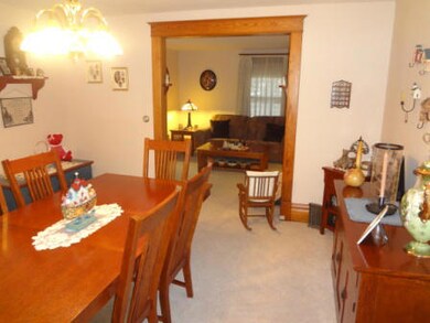 Dining Room View into Living Room