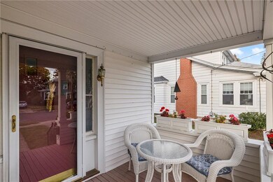 front porch.